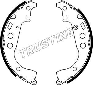 Trusting 115.301 - Set saboti frana parts5.com