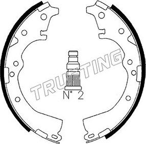 Trusting 115.269 - Jarrukenkäsarja parts5.com