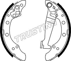 Trusting 124.274 - Σετ σιαγόνων φρένων parts5.com