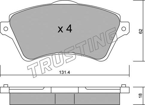 Trusting 358.0 - Jarrupala, levyjarru parts5.com