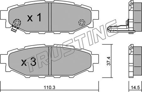 Trusting 780.0 - Jarrupala, levyjarru parts5.com