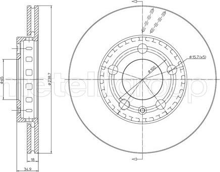 Trusting DF553 - Disc frana parts5.com