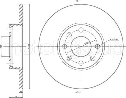 Maxgear 19-1202 - Tarcza hamulcowa parts5.com