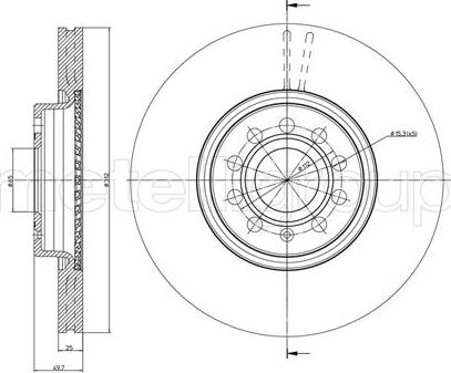 Trusting DF1069 - Disc frana parts5.com