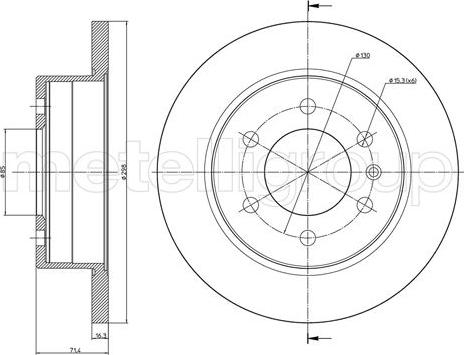 Trusting DF1131 - Disc frana parts5.com