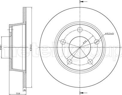 Trusting DF710 - Kočioni disk parts5.com