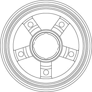 TRW DB4449 - Tambur frana parts5.com