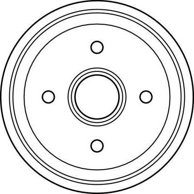 TRW DB4159 - Tambur frana parts5.com