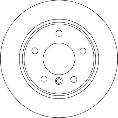 TRW DF4448 - Brake Disc parts5.com