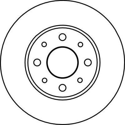 TRW DF4037 - Disc frana parts5.com