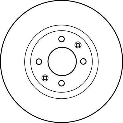 TRW DF4184 - Brake Disc parts5.com