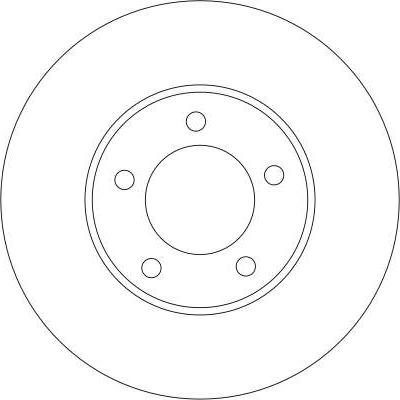 TRW DF4384 - Brake Disc parts5.com