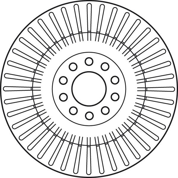 TRW DF4268S - Disco de freno parts5.com