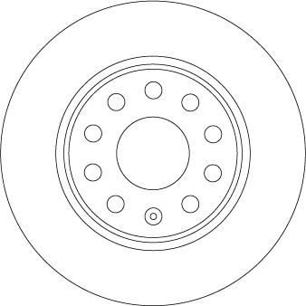 TRW DF6952 - Disc frana parts5.com