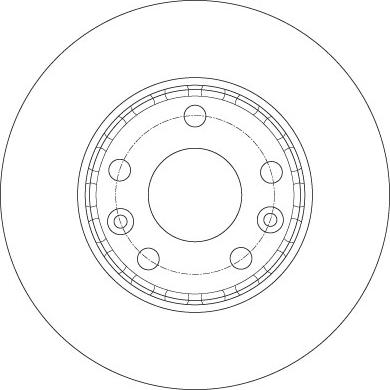 TRW DF6072 - Brake Disc parts5.com