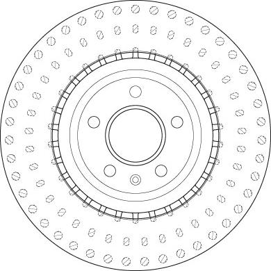 TRW DF6149S - Disc frana parts5.com