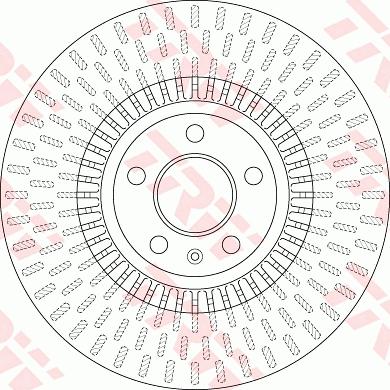 TRW DF6216 - Disc frana parts5.com