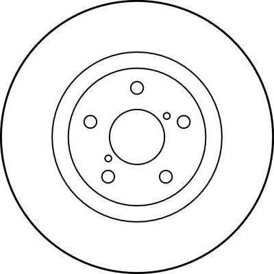 TRW DF1437 - Disc frana parts5.com