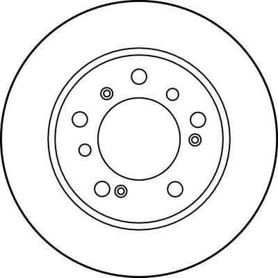 TRW DF1118 - Disc frana parts5.com