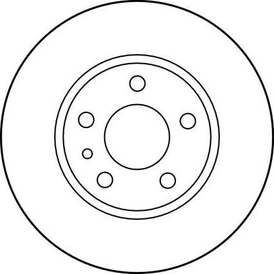 TRW DF1739 - Disc frana parts5.com