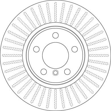 TRW DF8050 - Disc frana parts5.com