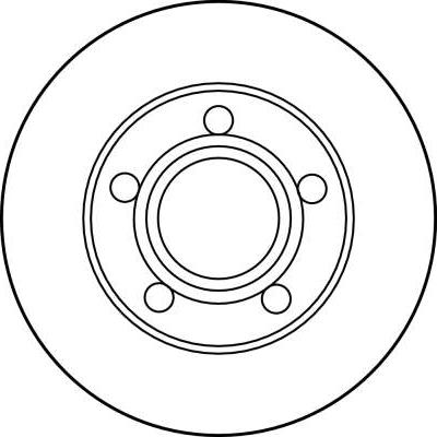 TRW DF2651 - Jarrulevy parts5.com