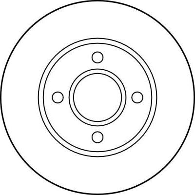 TRW DF2682 - Zavorni kolut parts5.com