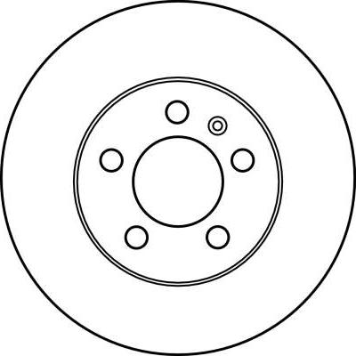 TRW DF2803 - Δισκόπλακα parts5.com