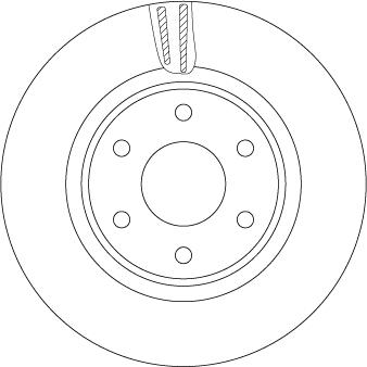 TRW DF7458S - Piduriketas parts5.com