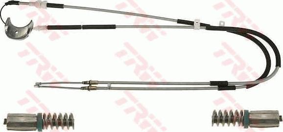 TRW GCH1901 - Cablu, frana de parcare parts5.com