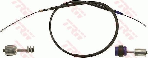 TRW GCH1634 - Cable, parking brake parts5.com