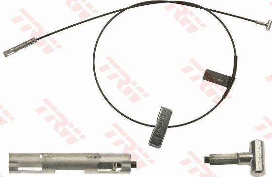 TRW GCH126 - Cable, parking brake parts5.com