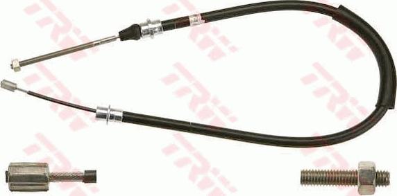 TRW GCH2566 - Cable, parking brake parts5.com