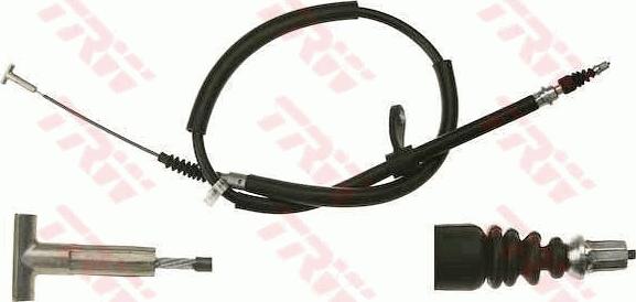 TRW GCH2632 - Cablu, frana de parcare parts5.com