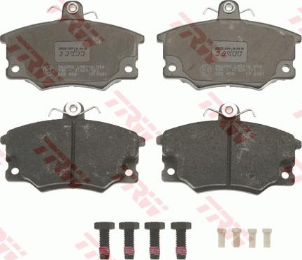 TRW GDB458 - Sada brzdových destiček, kotoučová brzda parts5.com