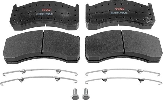 TRW GDB5089 - Brake Pad Set, disc brake parts5.com