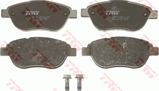 TRW GDB1464 - Brake Pad Set, disc brake parts5.com