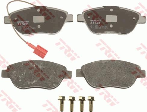 TRW GDB1483 - Set placute frana,frana disc parts5.com