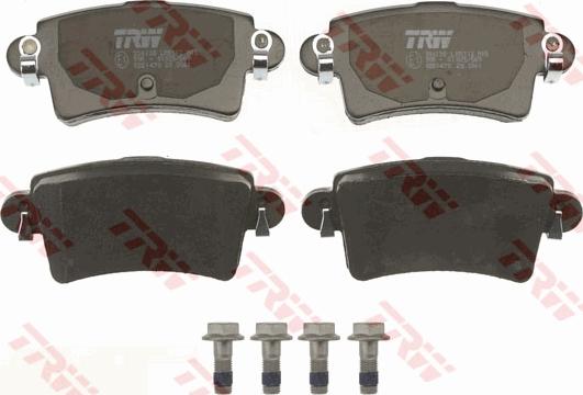 TRW GDB1470 - Set placute frana,frana disc parts5.com