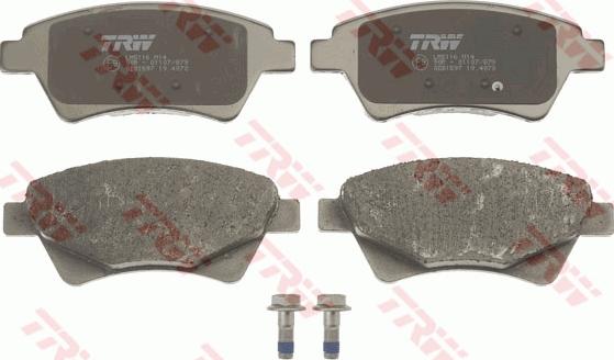 TRW GDB1597 - Jarrupala, levyjarru parts5.com