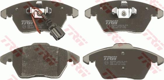 TRW GDB1550 - Jarrupala, levyjarru parts5.com