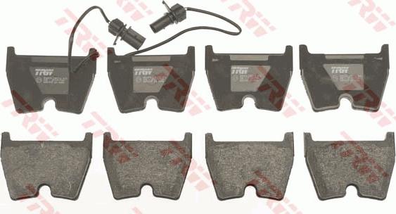 TRW GDB1507 - Set placute frana,frana disc parts5.com