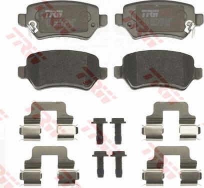 TRW GDB1515 - Set placute frana,frana disc parts5.com