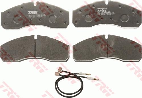 TRW GDB1610 - Set placute frana,frana disc parts5.com