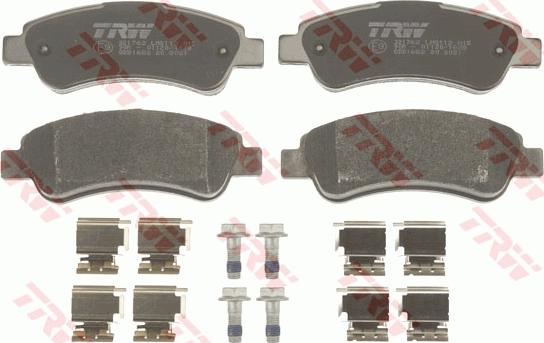 TRW GDB1682 - Jarrupala, levyjarru parts5.com