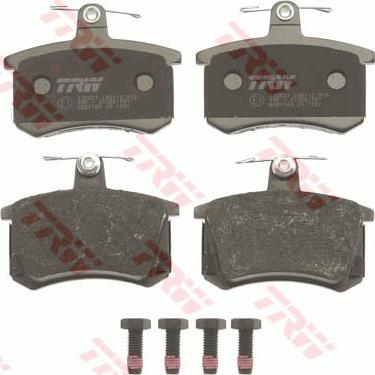 TRW GDB1163 - Fren balata seti, diskli fren parts5.com