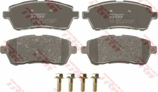 TRW GDB1893 - Set placute frana,frana disc parts5.com