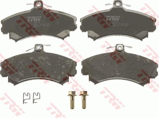 TRW GDB1317 - Set placute frana,frana disc parts5.com