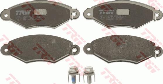 TRW GDB1321 - Set placute frana,frana disc parts5.com