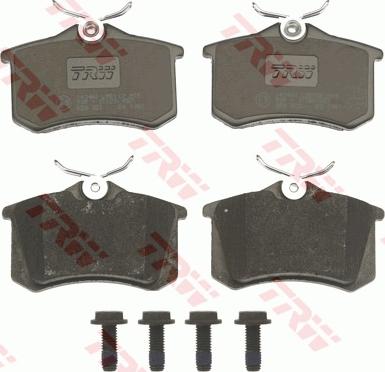 TRW GDB823 - Piduriklotsi komplekt,ketaspidur parts5.com